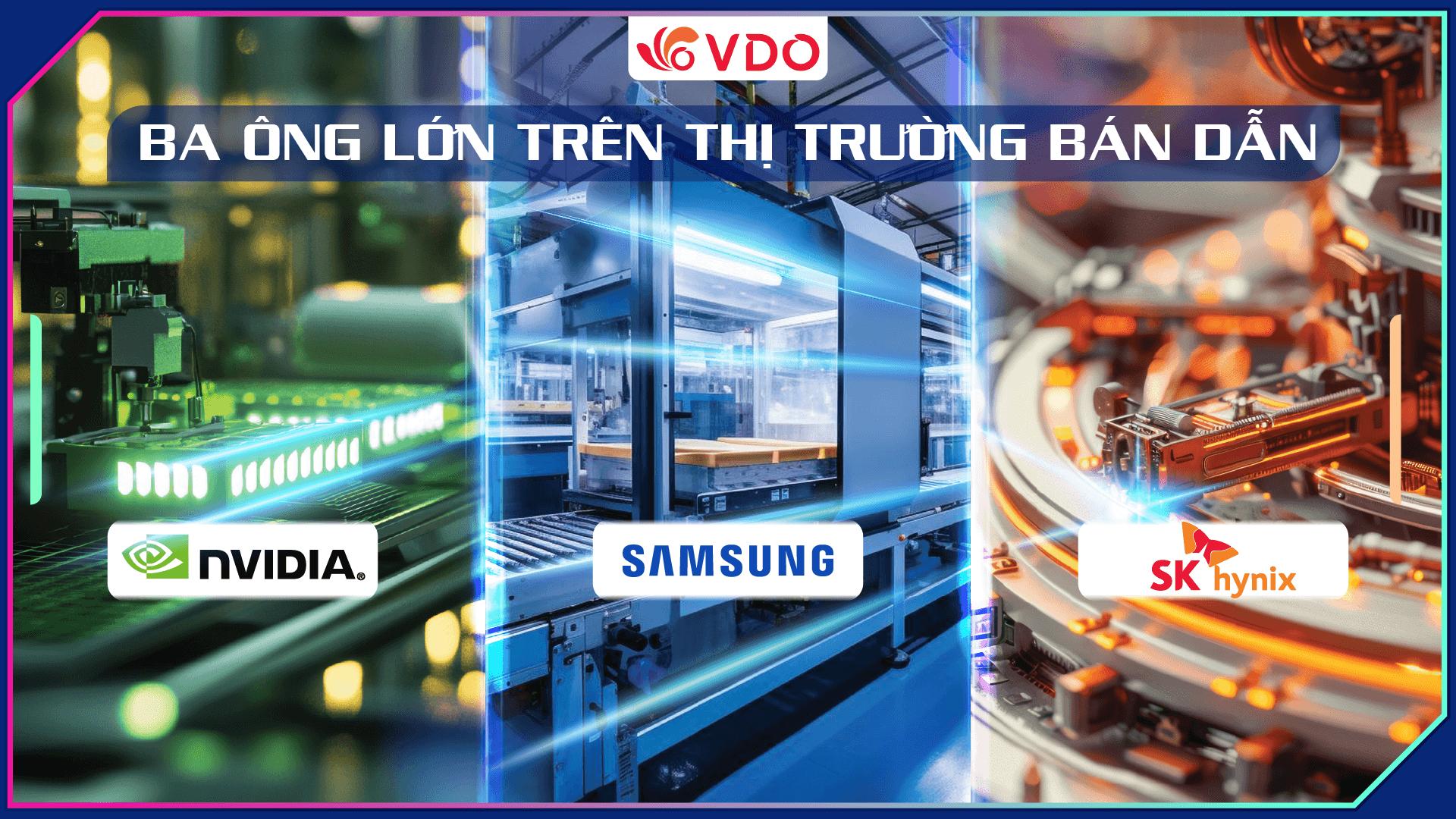 Ba “ông lớn” dẫn dắt ngành bán dẫn toàn cầu trong kỷ nguyên AI