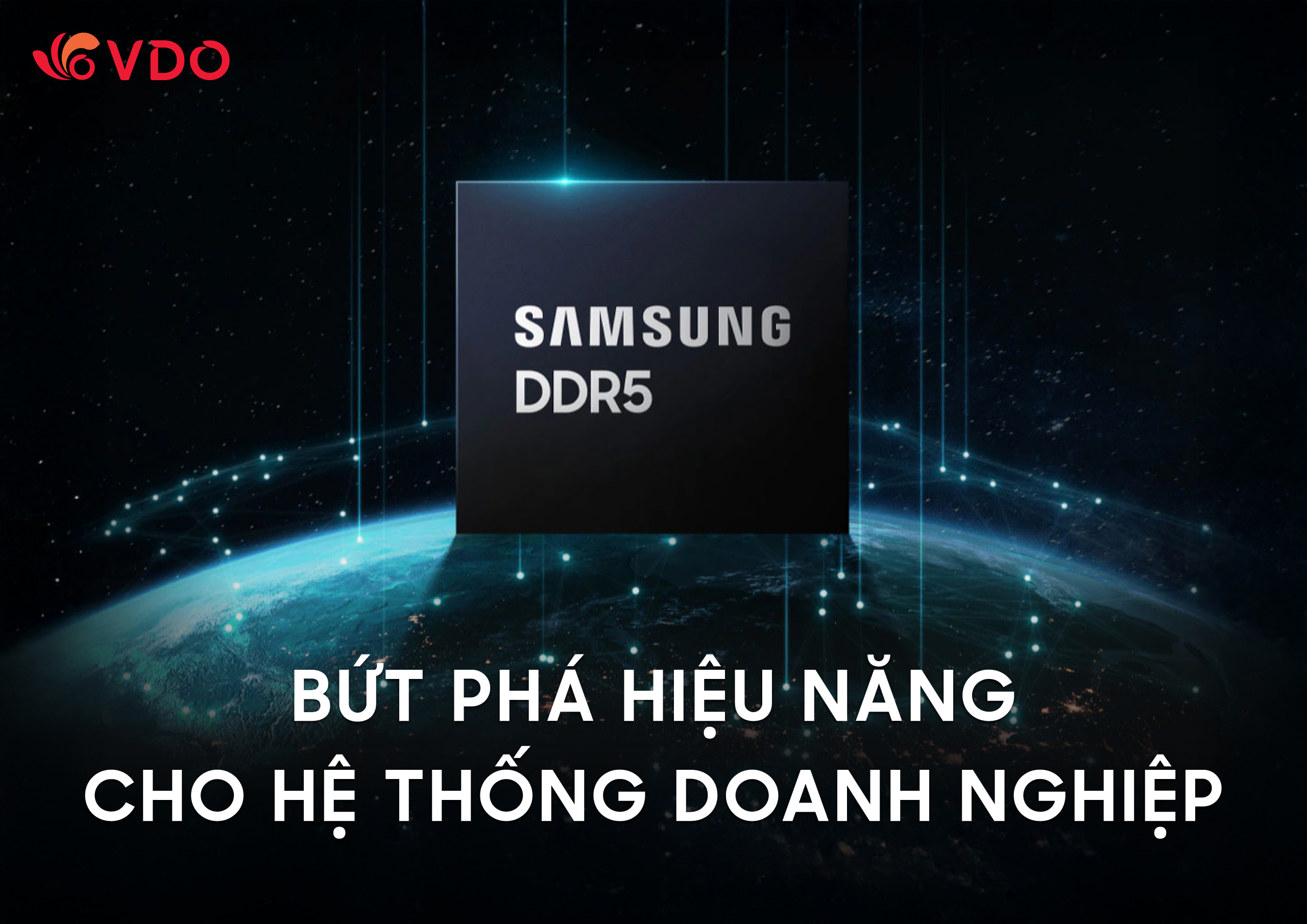 RAM Samsung DDR5 – Nền tảng bộ nhớ lấy dữ liệu làm trung tâm