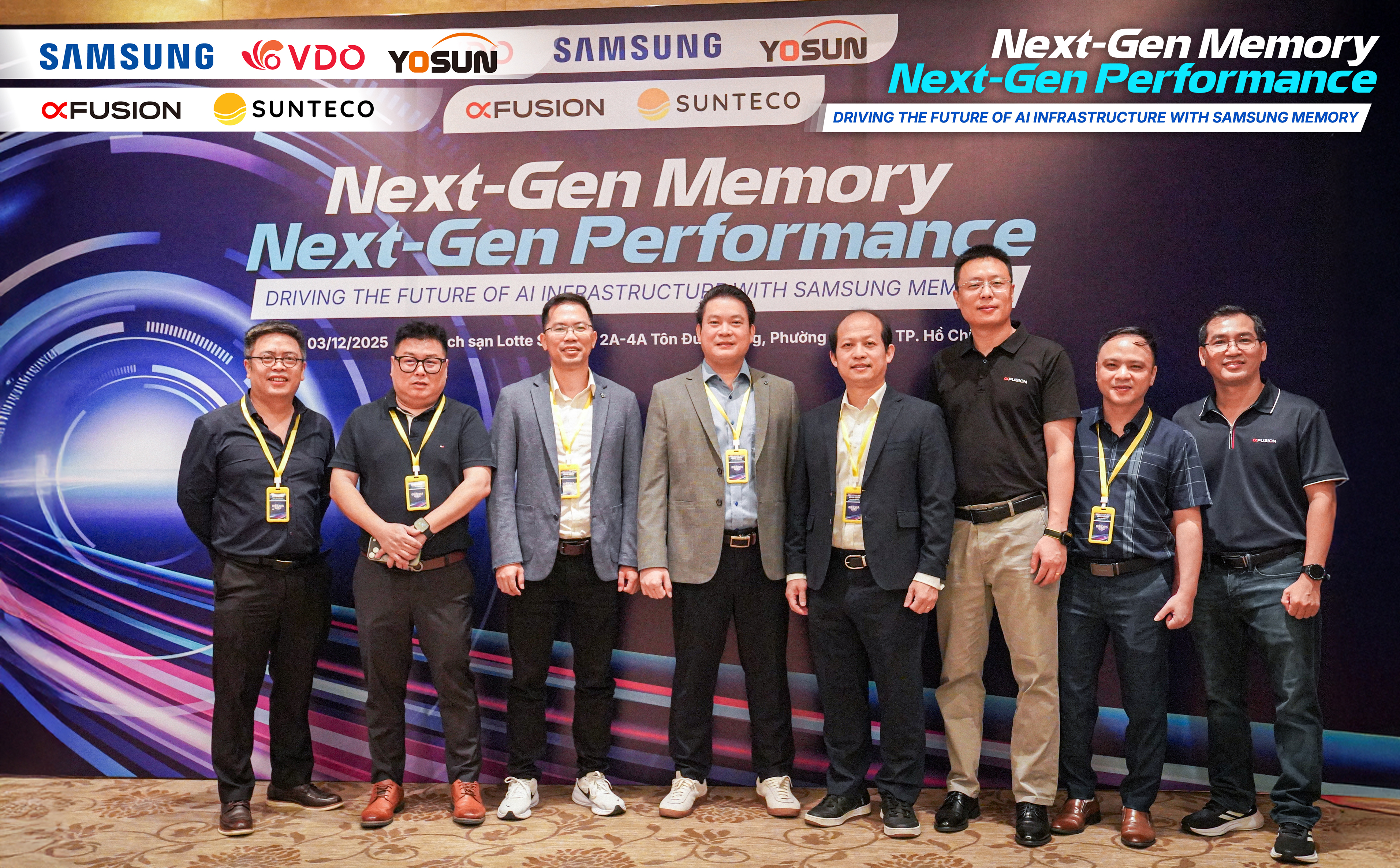 Cập nhật xu hướng bộ nhớ và giải pháp hạ tầng AI tại sự kiện Samsung Memory