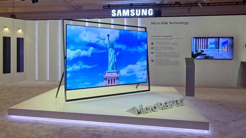 Samsung khởi động CES 2026: TV Micro RGB trăm inch, thiết bị giải trí mới và AI làm trục xuyên suốt