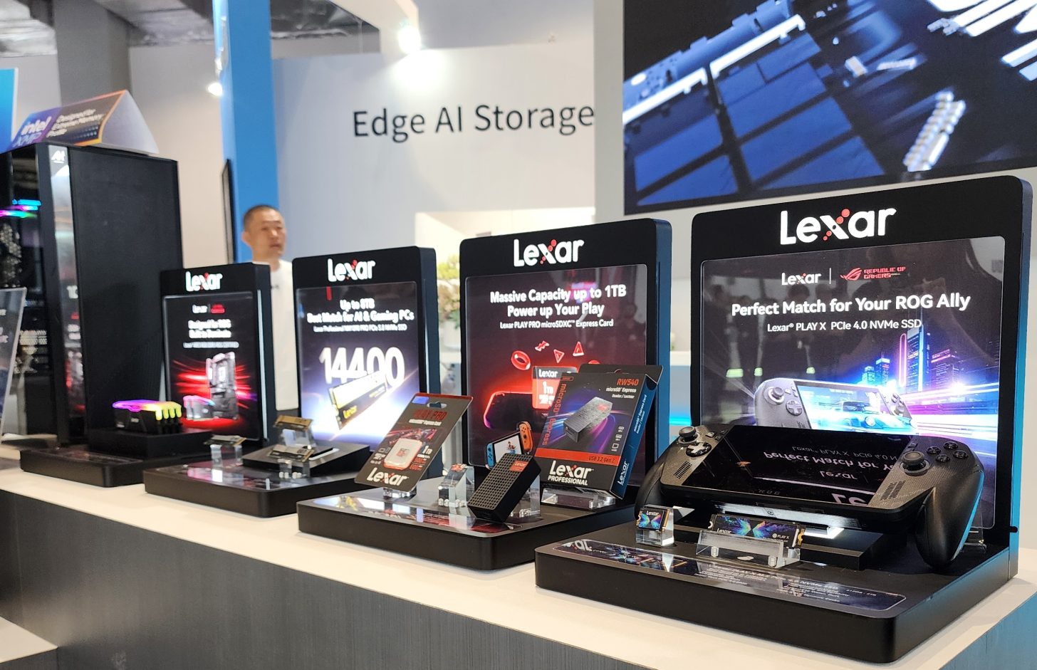Lexar ra mắt loạt giải pháp AI, mở rộng danh mục SSD PCIe Gen5 và bộ nhớ DDR5 tại Computex