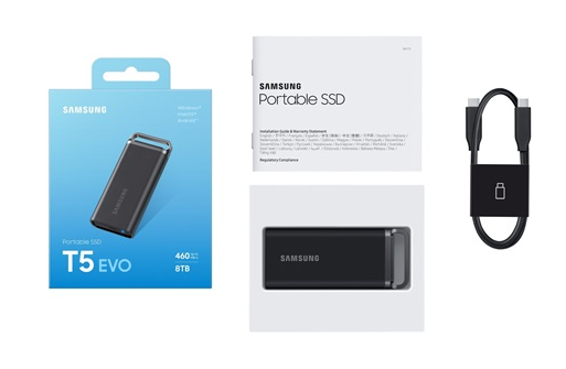 Samsung ra mắt ổ cứng di động SSD T5 EVO: thiết kế nhỏ gọn, dung lượng khủng 8TB