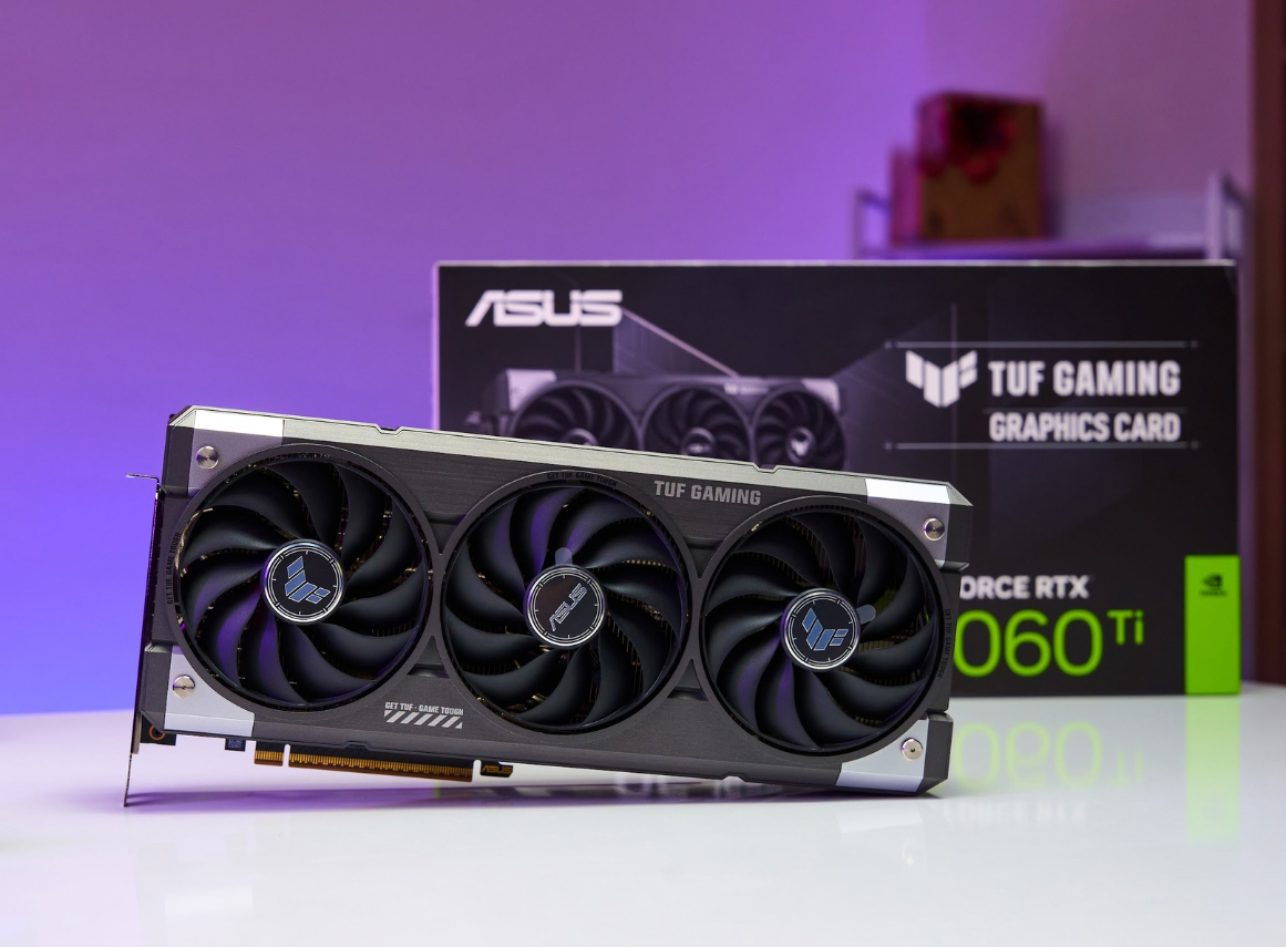 Asus và Gigabyte vừa tung ra các phiên bản mới của GeForce RTX 5060 Ti