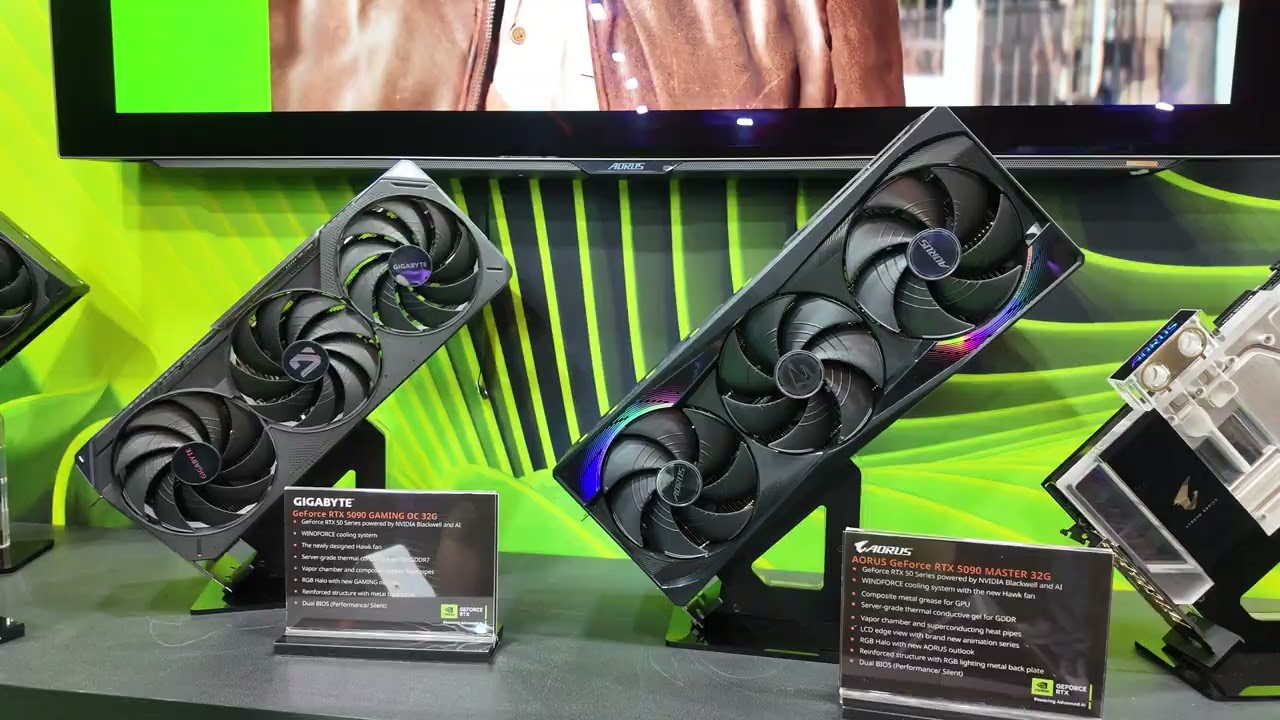 Gigabyte Technology ra mắt card đồ họa AORUS GeForce RTX 5090 INFINITY 32G