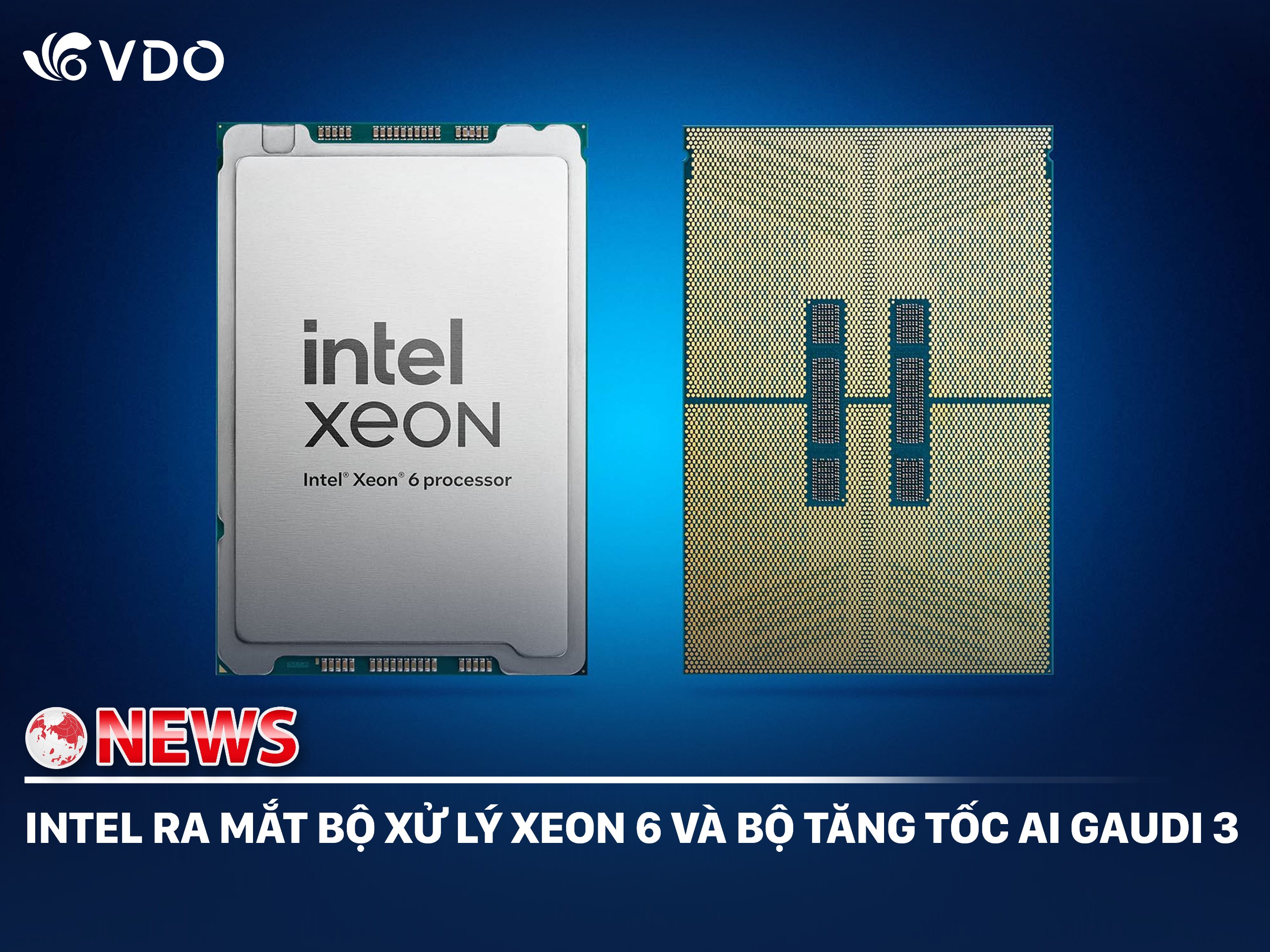 Intel Xeon 6 P-core ra mắt