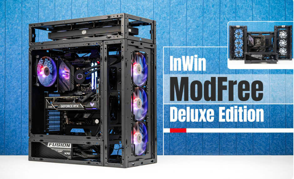 Trải nghiệm InWin ModFree Deluxe Edition - Thùng máy modular, mở rộng không giới hạn