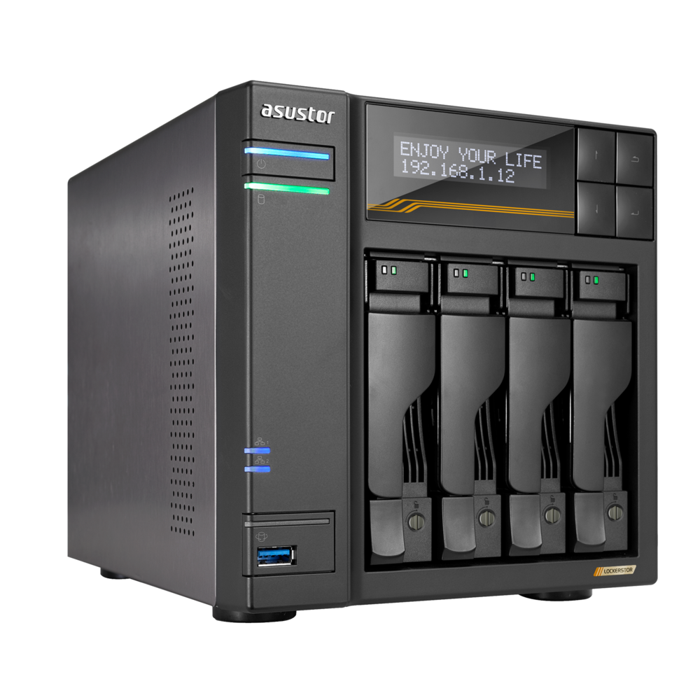 NAS ASUSTOR LOCKERSTOR 4 Gen3 AS6804T