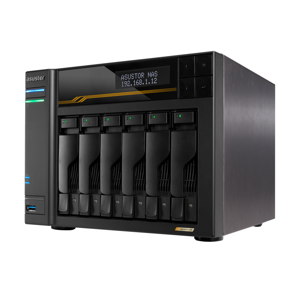 NAS ASUSTOR LOCKERSTOR 6 Gen3 AS6806T