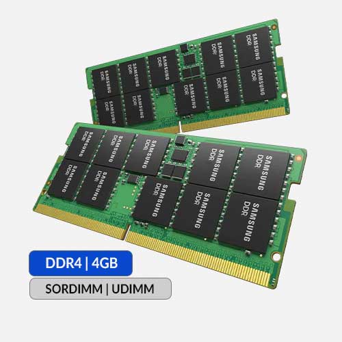 DRAM Module SamSung DDR4/5 - 4GB - SODIMM, UDIMM