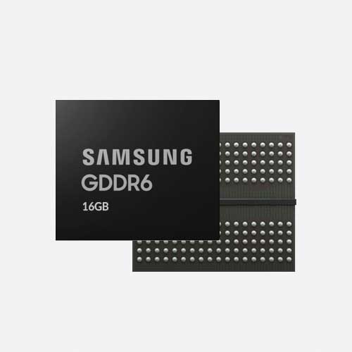SamSung GDDR6  - 16GB - 512M x 32