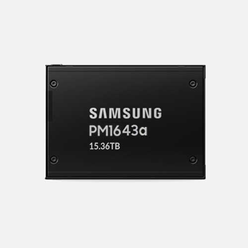 SamSung Enterprise SSD - PM1643a - SAS 2.5 inch - 15.36TB 