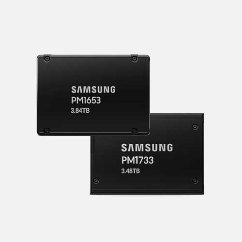 SamSung Enterprise SSD - PM1653, PM1733 - 2.5 inch - 3.84TB