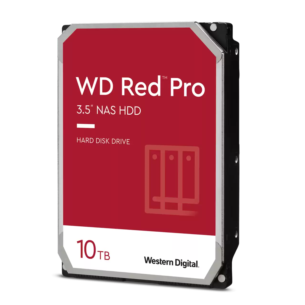 WD Red Pro NAS Hard Drive - 10TB - 3.5 SATA - WD102KFBX