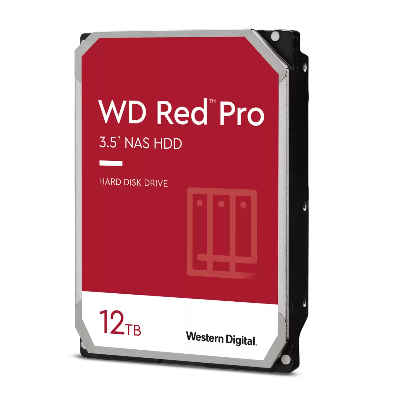 WD Red Pro NAS Hard Drive - 12TB - 3.5 SATA - WD121KFBX