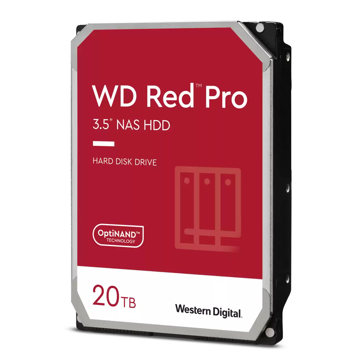 WD Red Pro NAS Hard Drive - 20TB - 3.5 SATA - WD201KFGX