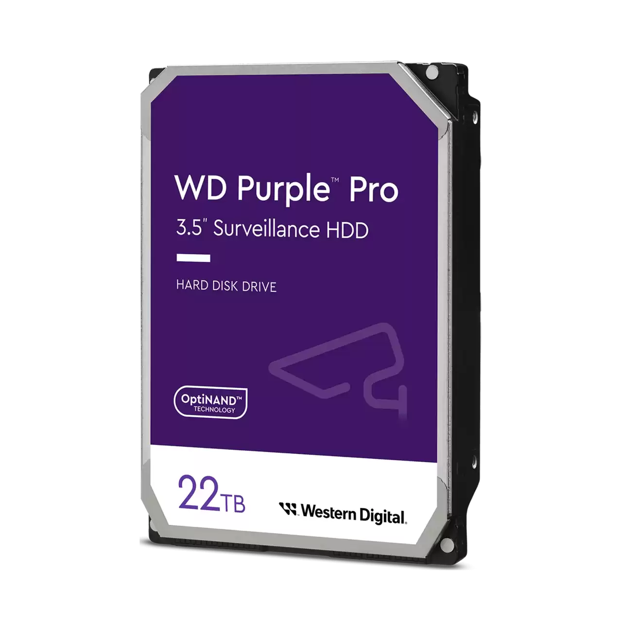 WD Purple Pro Smart Video Hard Drive - 22TB - 3.5 SATA - WD221PURP