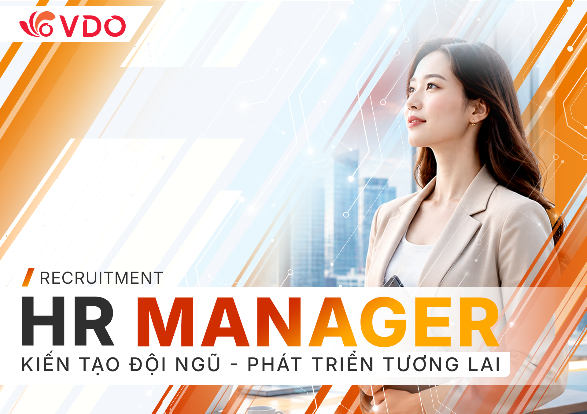 Tuyển dụng Trưởng phòng Nhân sự (HR Manager) 